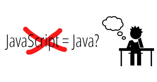 "JavaScript" to nie to samo co "Java"