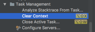 WebStorm Keymap Task Management